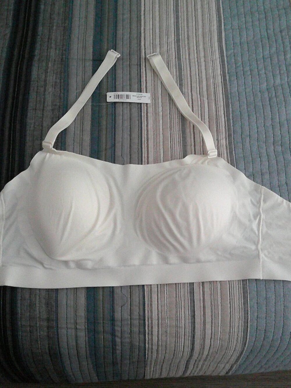Soma XXL Enbliss Luxe Adjustable Bralette Ivory NWT